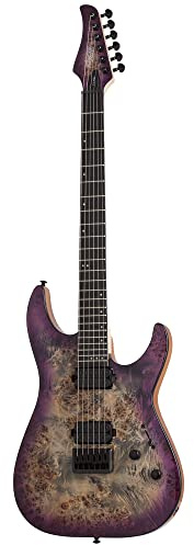 Schecter C-6 Pro Aurora Burst E-Gitarre
