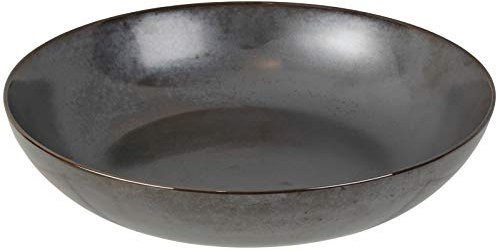 Broste Copenhagen 14533167 ESRUM NIGHT Schüssel, Steingut, Grau-braun