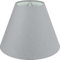 Wogati® Lampenschirm in Verschiedenen Größen & Farben | Grau/Größe: M | E14 | Baumwolle | Für Stehlampe, Hängelampe und Tischlampe