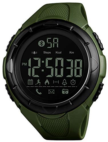 SKMEI Fitness Tracker orologio digitale contapassi contacalorie cronometro sveglia impermeabile 5ATM orologio da polso sportivo per uomo donna