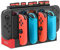 FYOUNG Controller Charger and Card Holder for Nintendo Switch/Switch OLED - Joycon Charging Dock and Game Storage