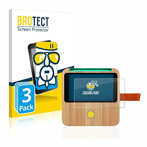 BROTECT (3 Stück Schutzglas für tigerbox Touch/Touch Plus Schutzfolie Made in Germany Panzer Folie Glas Displayschutz [ 9H, Anti-Fingerprint]