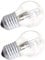 Uonlytech 2PCS Forno Luce Lampadine E27 40W Piccola Vite 300 Gradi Celsius Luce Sostituzione Della Lampadina Lampadina per La Casa Cucina Forno A Microonde Stufa Cabinet