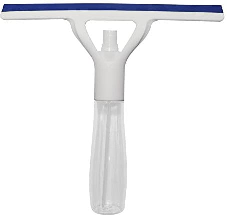 Spray Window Squeegee White/Blue