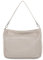 BACCINI Hobo Bag echt Leder - Beuteltasche REMI - Schultertasche Damentasche mit Schultergurt - Ledertasche Damen beige handgefertigt