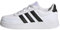 adidas Breaknet Lifestyle Court Lace Shoes Chaussures de Tennis, Cloud White/Core Black/Core Black, 30 EU