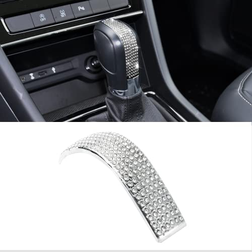 VDARK for VW Atlas Zubehör Bling Car Interior Gear Shift Knob Cover Decor Trim for Beetle, CC, Golf, Jetta, Passat, Touareg
