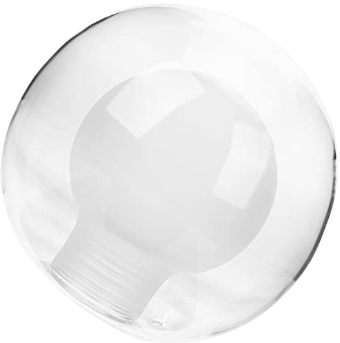 KICHOUSE Abat-jour Verre Dépoli pour Lampe Globe Verre Sphérique de Remplacement pour Lustre et Applique Couvercle de Lampe pour Suspension et Plafond