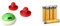 EPOCH Games 7397 Super Mario Hover Shell Strike - Party Spiel Actionspiel Geschicklichkeitsspiel, Bunt & Amazon Basics AAA-Alkalibatterien, leistungsstark, 1,5 V, 8 Stück (Aussehen kann variieren)