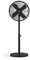 CREATE / AIR STAND EASY/Ventilateur sur pied oscillant noir / 50W, hauteur réglable et ajustable, 3 vitesses, système de sécurité, Ø40, moteur en cuivre