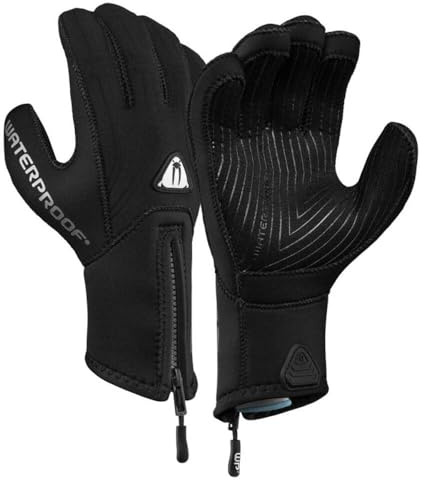 Waterproof G2 5 Finger 3 mm Tauch Handschuhe Neoprenhandschuh (XL)