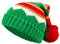 TAGVO Weihnachtsmütze, Nikolausmütze für Unisex Stricken Weihnachtsmann Mütze Erwachsene Kinder Bequemer Weihnachtsmützen für Weihnachten Neujahr und Partybedarf