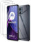Funda para Motorola Moto G84 + 3 x Cristal Templado, Weideworld Ultra Fina Silicona Transparente TPU Carcasa Airbag Anti-Choque Anti-arañazos Case