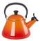 Le Creuset 40101020900000 Kettle, Enamelled Steel, 1.7 liters, Volcanic, Orange