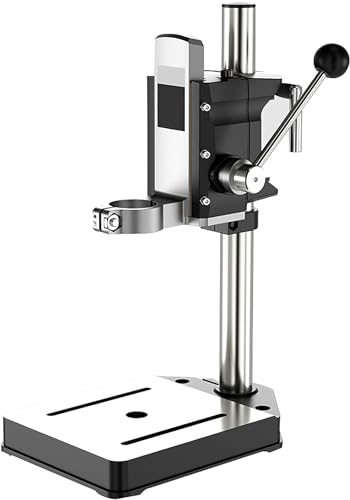 FLTRGO Bohrständer Bohrmaschinenständer für Bohrmaschine mit Schraubstock, Verstellbarer Tischbohrmaschine für DIY Werkzeugpresse