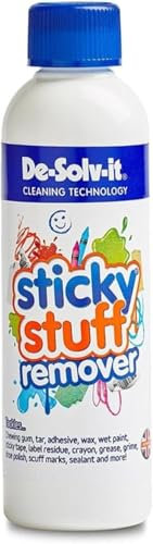 De-solv-it sticky stuff remover 250ml Adhesive Remover, Sticky Label Remover, Sticker Remover and Glue Residue Remover