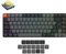 Keychron K3 QMK Version 3 Ultraflache Mechanische Tastatur - DE-ISO 75% Compact Layout Aluminiumrahmen, Bluetooth/Kabel RGB-Beleuchtung Hot-Swap & Low-Profile Bananen Switches für Mac/Windows/Linux