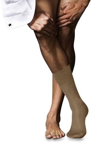 FALKE Herren No. 7 Socken Wolle atmungsaktiv klimaregulierend | mit australischer Merinowolle
