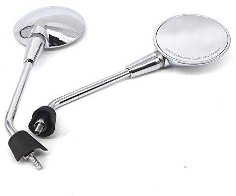 Motorrad Spiegel,Lenkerendenspiegel Fit use for Vespa Primavera 4T-3V E2 E4 50 125 150 2T 4T 2013-2018 Motorrad-Spiegel Rearview Rückansicht Motorradzubehör