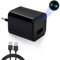 Mini caméra chargeur 1080p avec détecteur de mouvement pour la maison, le bureau