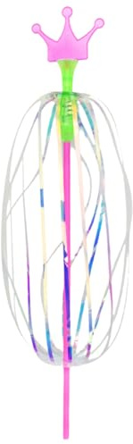 Spielzeug – visuelle sensorische Stimulation, drehbar, LED, bunt, wirbelnder Stab 34,5 cm, Schlagzeug, Party-Zubehör ABS | für sensorischen Autismus