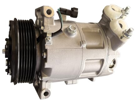HELLA 8FK 366 203-181 Kompressor, Klimaanlage - PXV16-12V - R 134a - PAG 46-110ml - mit Magnetkupplung/mit Dichtring/mit PAG-Kompressoröl