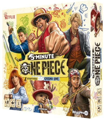 5 Minute One Piece, Brettspiel, ab 8 Jahren, für 2 bis 5 Spieler
