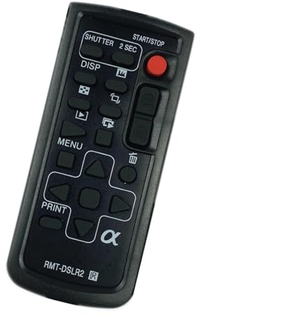 Kamera-Fernbedienung mit intuitivem Tastenlayout, stoßfest für Digitalkamera DSLR-A230 A290 A330 Videorecorder-Controller