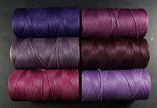 FILO CERATO LINHASITA BRASILIANO COLORE VIOLA 6 BOBINES