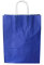 Papiertragetaschen mit weißer Kordel Farbe: DUNKELBLAU/Azur 26 + 12 x 35 cm (350 Stück)