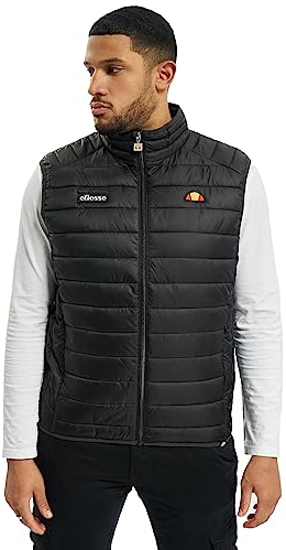 ellesse Herren Anzug Weste, Schwarz, XL