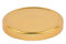 20 St. Ersatzdeckel Twist-off-Deckel 100 mm gold mit Button für Gläser und Glasflaschen, Milchflaschen und Einmachgläser, Deckel für Marmeladen, Honig, Feinkost, Gewürzgläser mit Gebrauchsanweisung