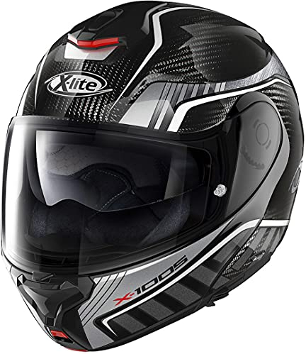 Xlite Unisex U150005300166 HELMET, Black/white/dark grey metallic, XL (62) EU