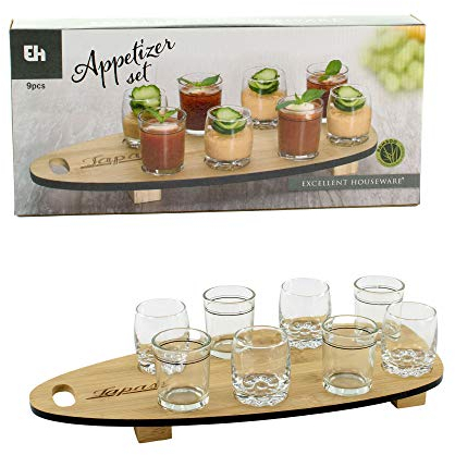 Excellent Houseware Set amuse-gueule amuse-gueule pour amuse-bouches, desserts, tapas