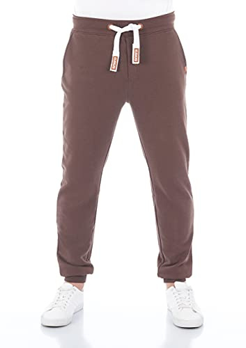 riverso Jogginghose Herren lang RIVTim Slim Fit Sporthose Trainingshose Freizeithose Braun 3XL (3XL, Dark Brown (21400))