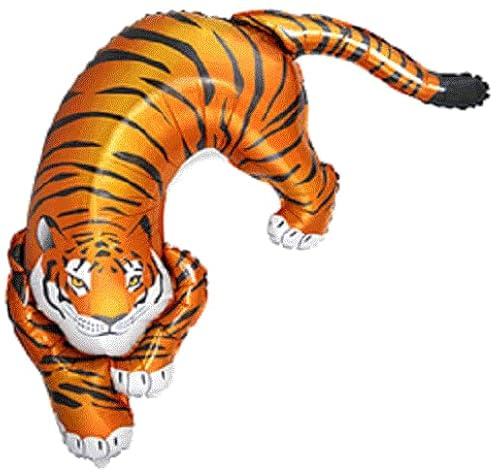 Riesen Super Form Folienballons XL Groß Kindergeburtstag Party (Tiger 91.4 cm)