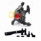 AKTECH Pinza Freno a Disco idraulica per Scooter elettrici, Compatibile con Xiaomi M365 PRO. Include Supporto, pastiglie Freno e Viti (Negro)