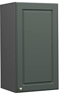 Vicco Hängeschrank Fame-Line, hängender Küchenschrank, Grün-Gold Landhaus/Anthrazit, 40 cm