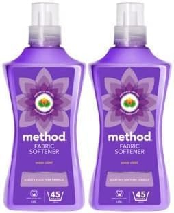 method Fabric Softener Ocean Violet, 2 x 45 Wash / 2 x 1.575L