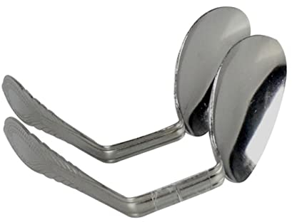 Toyvian Löffel Zaubertrick Requisiten Silber 2 Stück 18.5 X 3.0cm Mind Bending Biegelöffel für Bühnenauftritte und Zuhause Leicht zu Erlernender Trick