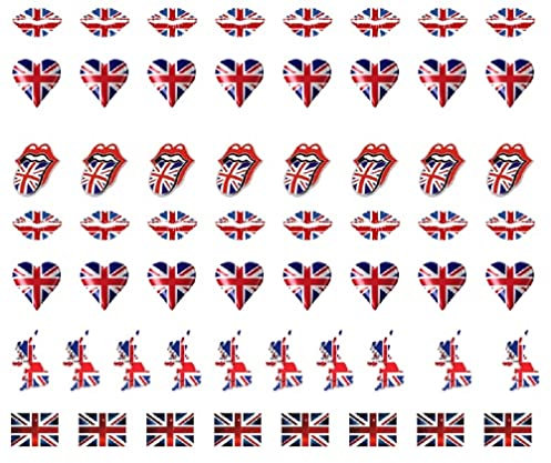 United Kingdom UK England Collection. (United Kingdom Nail Decals Art)