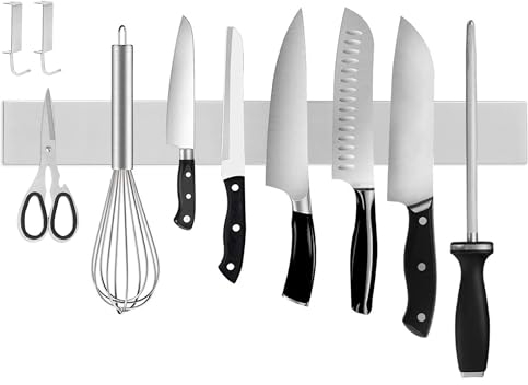 PENXUA 16 Magnetic Knife Strip, Multipurpose Knife Holder, Tool Organizer and Home Organizer