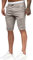 Jurte Zelt Outdoor Mit Ofen Mens Summer Fashion Casual Slim Solid Color Zipper Buckle Shorts Pants Wanderhose Wasserdicht (Grey-c, XXXL)