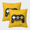 SkyClouf 3D-Druck Buntes Gamepad Kissenbezug Buntes Gamepad Kissenbezug Quadratisch Garten-Kissen Super Weich 2er-Pack Für Sofadekoration Zu Hause Geschenke 45x45cm