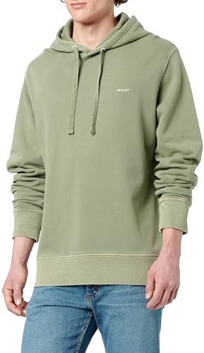 GANT Herren Sunfaded Hoodie Kapuzenpullover, Kalamata Green, XXL