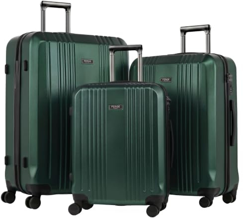 FERGÉ Kofferset 3 teilig Hartschale TSA-Zahlenschloß Cannes Reisekoffer Trolley-Set (Handgepäck, L, XL) 3er Set Hartschalenkoffer Roll-Koffer 4 sanfte Rollen - sehr robuster Polycarbonat Koffer