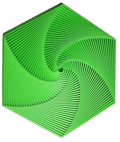 Fractal Fidget Hexagon, Hexagon Spiralspielzeug, -Druck Hexagon Cube Fidget Gear Spielzeug, Cubes Fidget Stress Relief Toys Erwachsene Kinder, Infinity Cube Fidget Adult