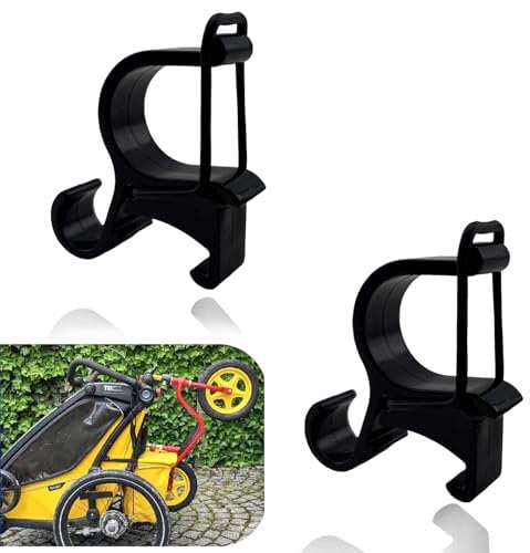 Laufrad Fahrrad Halterung Fahrradträger für Thule Chariot ab 2017-2023 Sport, Cross, Cab, Lite 2 bis 16 Zoll max. 15 kg (Fahrradträger 2-16)