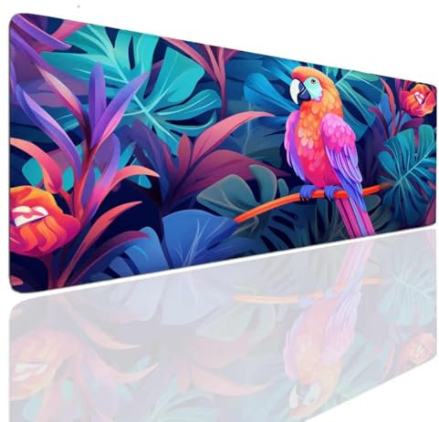 Tapis de Souris Gaming XXL 160x80x0.4cm Tapis Souris Gamer Picture Mouse Pad Mat Caoutchouc Antidérapante Mousepad Haute Précision et Vitesse, Sous-main Résistant, Tapis Bureau pour Claviers, PC S-845