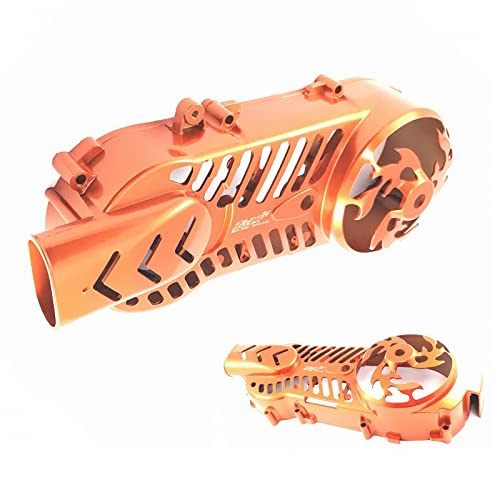 TUNING - STYLING VARIOMATIK- / KICKSTARTER- / KUPPLUNGS DECKEL - MOTORDECKEL LINKS 40,7cm für BAOTIAN BENZHOU YIYING HISUN KREIDLER REX RS ZNEN CHINA ROLLER…125-200cc 152QMI 157QMJ 4-TAKT